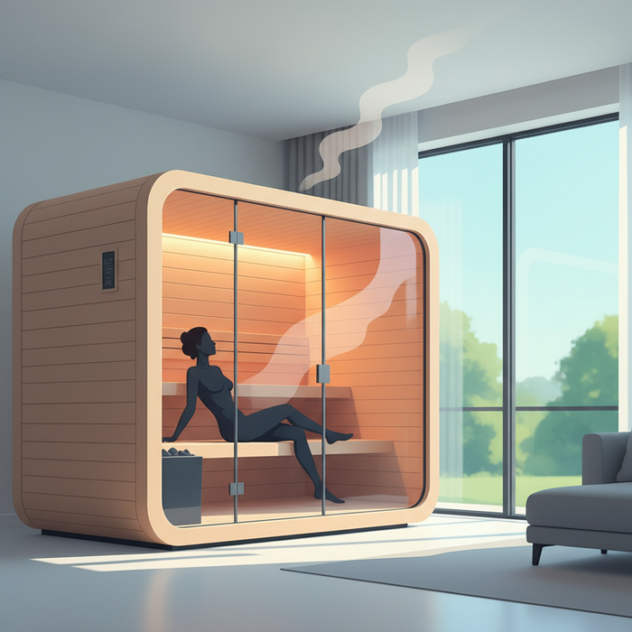 Illustration for Unlock Ultimate Wellness: Energy-Efficient Complete Home Sauna Solutions for Easy Setup