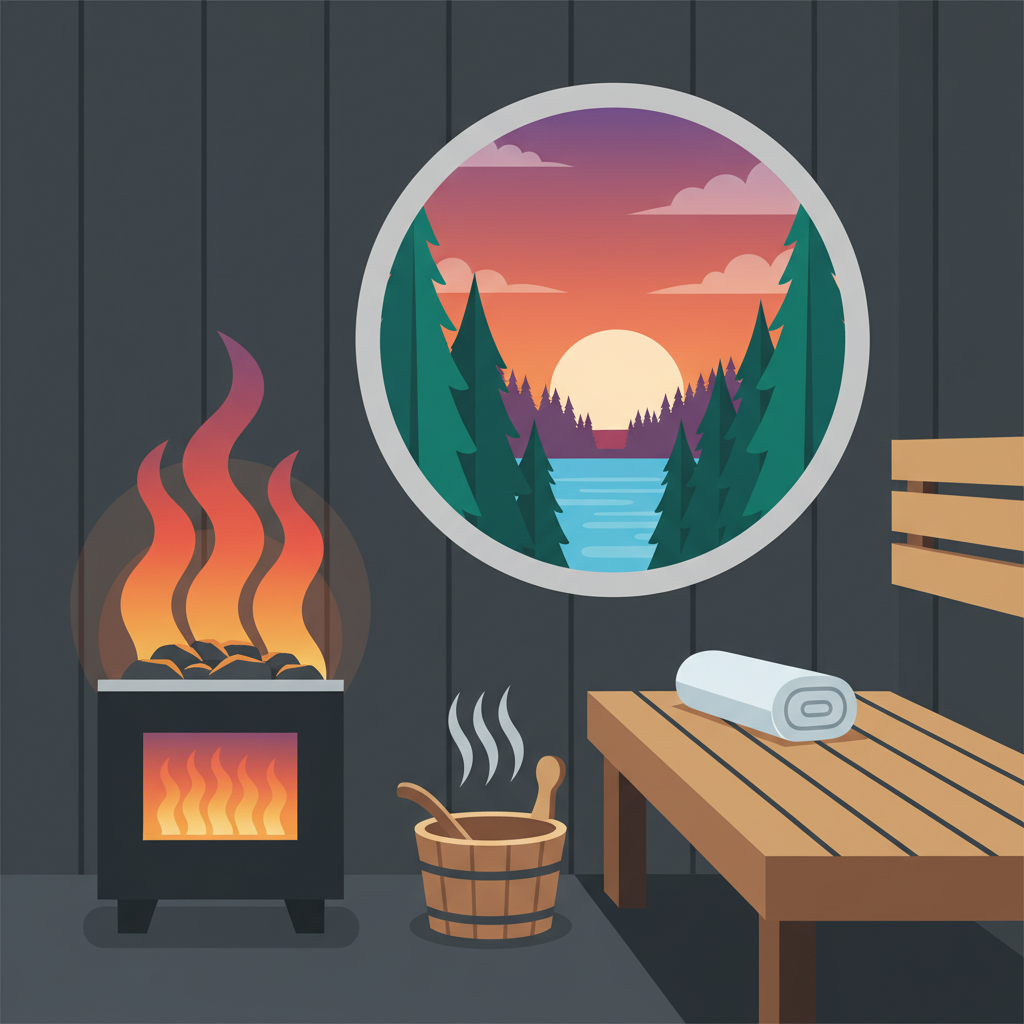 Illustration for Choosing Top-Tier Electric Sauna Heaters for Lasting Home Wellness and Relaxation