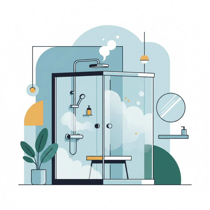 Illustration for Elevate Your Bathroom Design: Discover Premium Steam Shower Solutions for Modern Homes