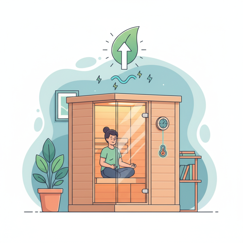 Illustration for Maximize Wellness: Top Energy-Efficient Home Saunas for Small Spaces and Daily Enjoyment