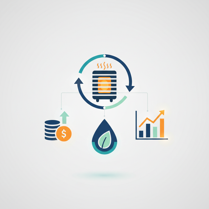 Illustration for Maximize Your Sauna Savings: A Guide to Energy and Water Efficiency