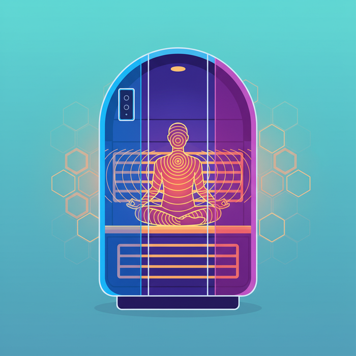 Illustration for Infrared Sauna Technology Explained: Unveiling the Science for Enhanced Home Wellness