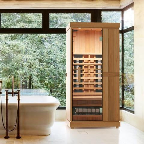 Finnmark FD-1 Full-Spectrum Infrared Sauna for 1 Person