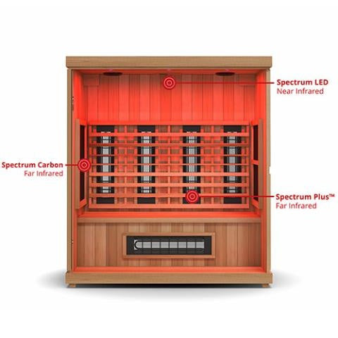Finnmark FD-3 Full Spectrum Infrared Sauna for 4 People