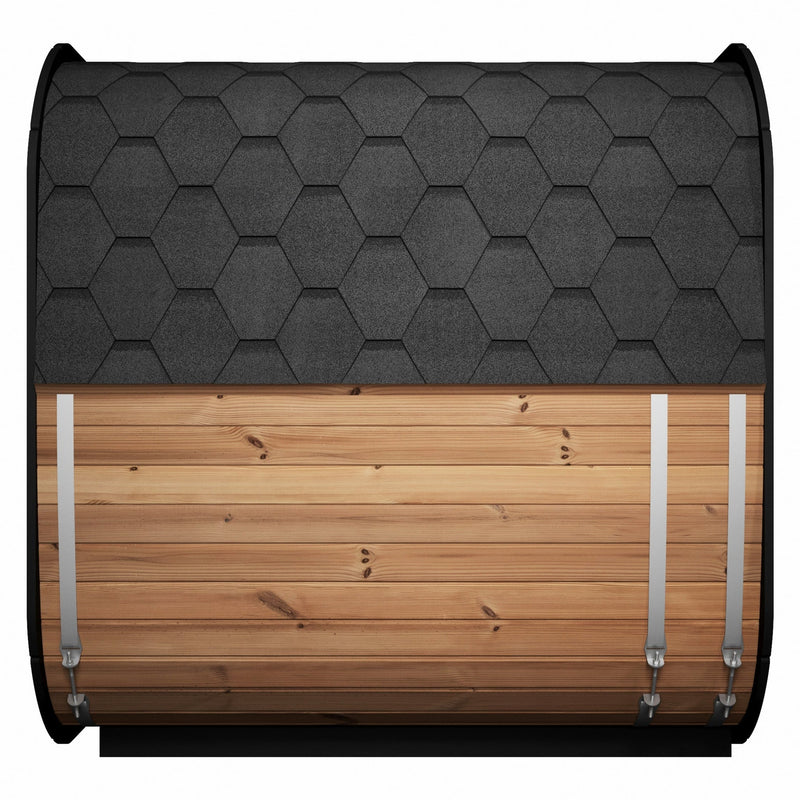 SaunaLife Cube Series CL7G Outdoor Sauna for 6 People