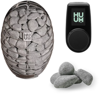 HUUM Drop 4.5 Sauna Heater Package (4.5kW Electric Heater + Control Unit + Stones)