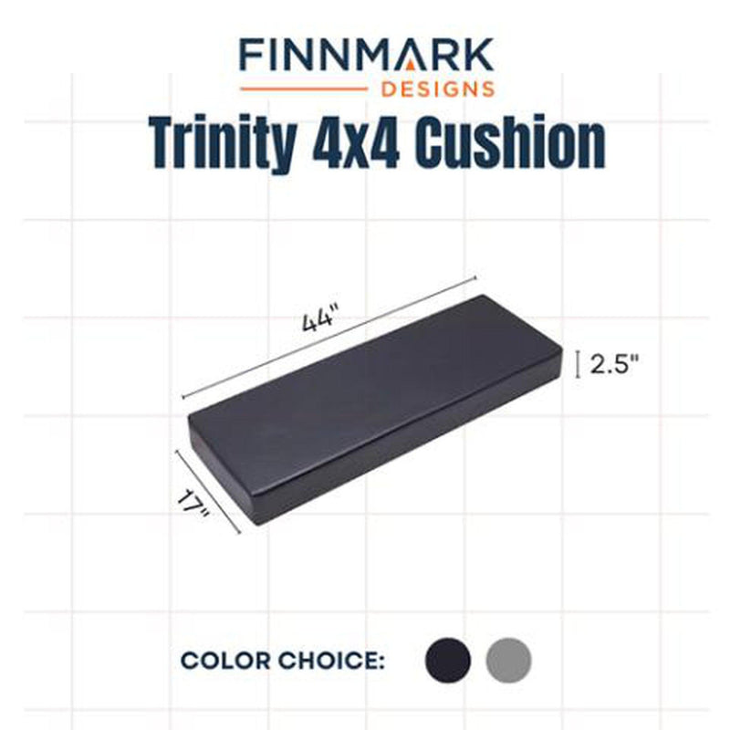 Combination Sauna Cushion - Vinyl Sauna Cushion for Finnmark Trinity Infrared Sauna