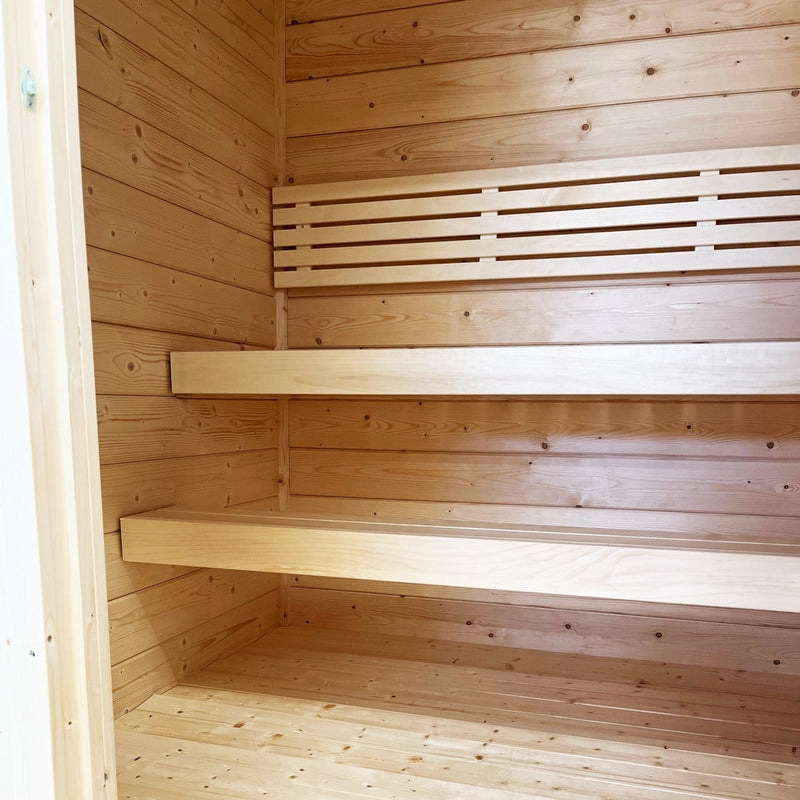 SaunaLife Garden Series G2 Outdoor Sauna for 4 People