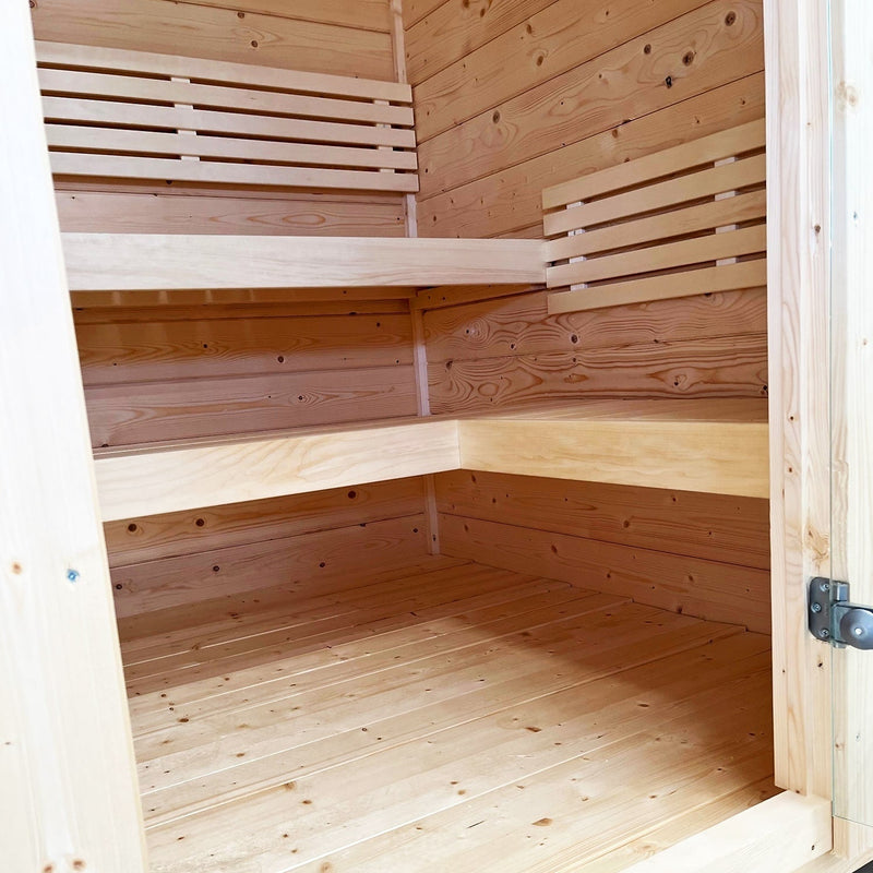 SaunaLife Garden Series G2 Outdoor Sauna for 4 People