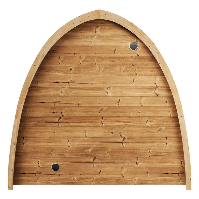 SaunaLife Garden Series G3 Outdoor Sauna for 6 People (With Front Porch)