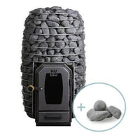 HUUM Hive Wood 13 Sauna Stove Package (13.0kW Wood-Burning Stove + Stones)