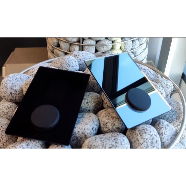 HUUM UKU Wi-Fi Sauna Control Unit (Mirror) - Digital On/Off, Time & Temperature Control