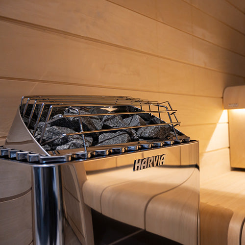 Harvia KIP60W Stainless Steel Sauna Heater (6.0kW - 208V Commercial)