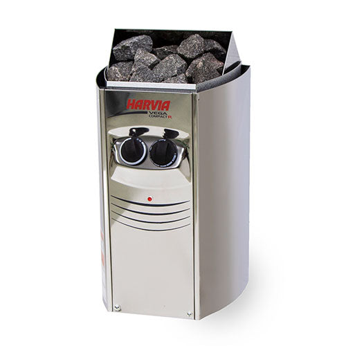 Harvia Vega 1.9 Sauna Heater With Built-In Controls (1.9kW - 120V)