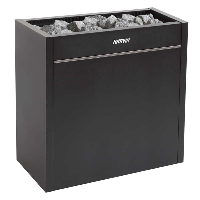 Harvia Virta Pro HL160E Sauna Heater Package (16.0kW Electric Heater + Control Unit + Stones)