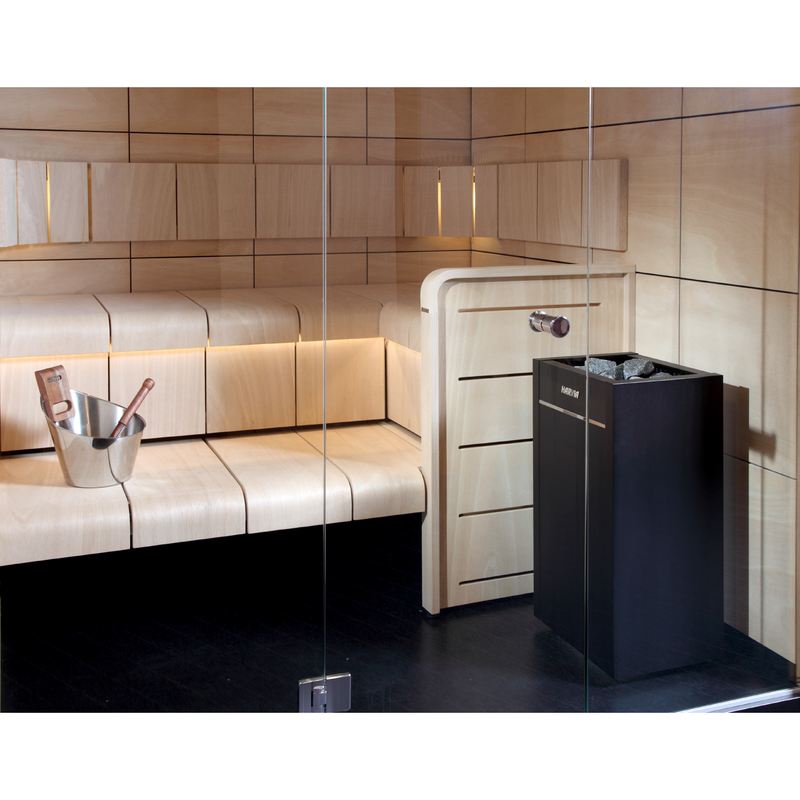 Harvia Virta Combi HL90SA Sauna Heater Package (9.0kW Electric Heater + Control Unit + Stones)