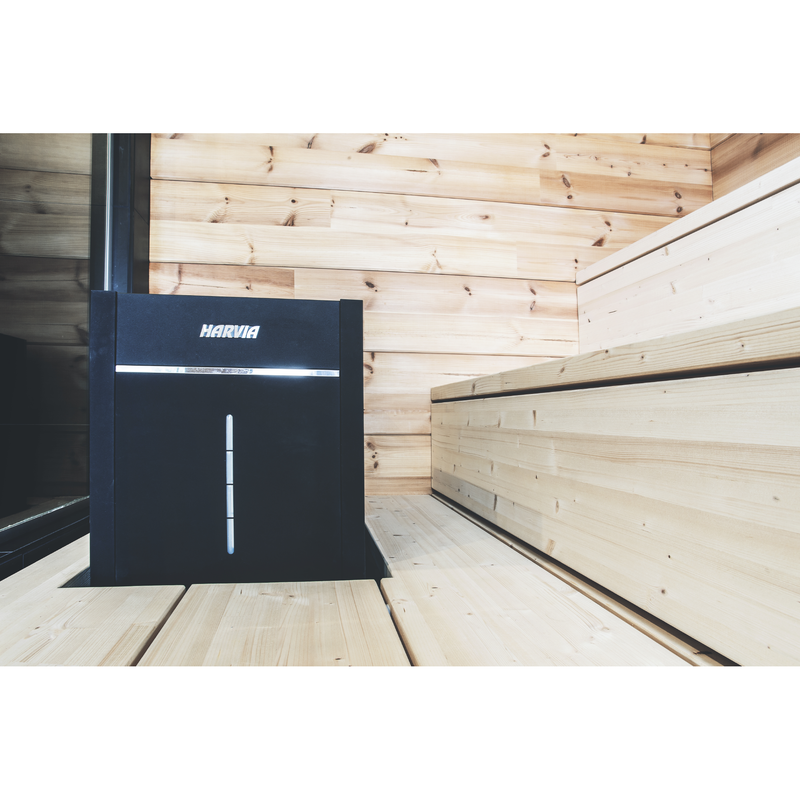 Harvia Virta Combi HL90SA Sauna Heater Package (9.0kW Electric Heater + Control Unit + Stones)