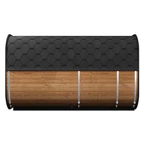 SaunaLife Cube Series CL12GCP Outdoor Sauna for 8 People