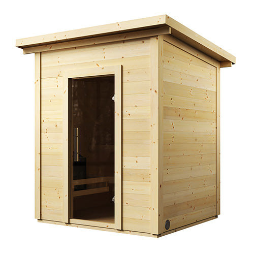 SaunaLife Garden Series G2 Outdoor Sauna for 4 People