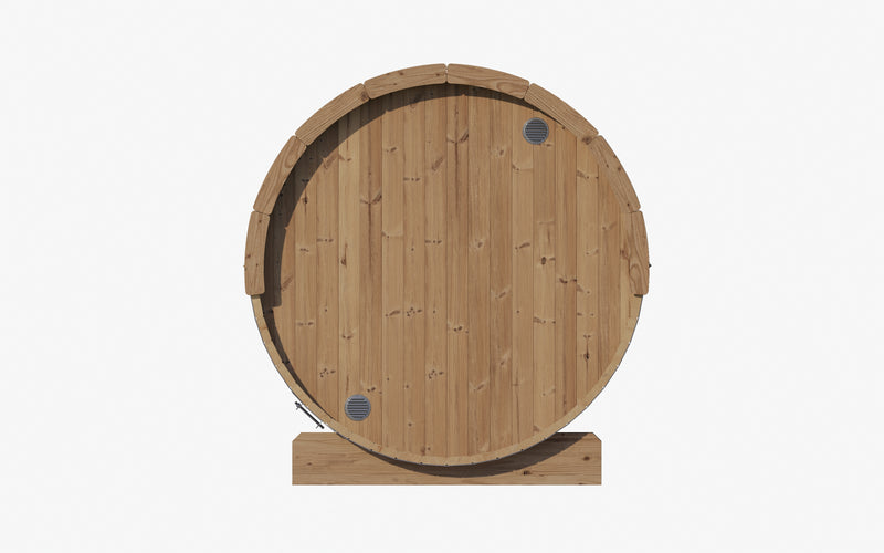 SaunaLife ERGO Series E8 Outdoor Barrel Sauna for 6 People