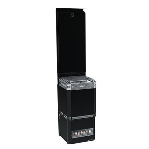 Saunum Air L 13 Sauna Heater Package (13.0kW Black Heater + AirIQ Wi-Fi Control Unit + Stones)