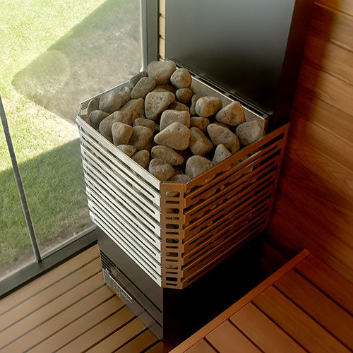 Saunum Air L 15 Sauna Heater w/ Climate Equalizer (15.2kW - Stainless - 240V)