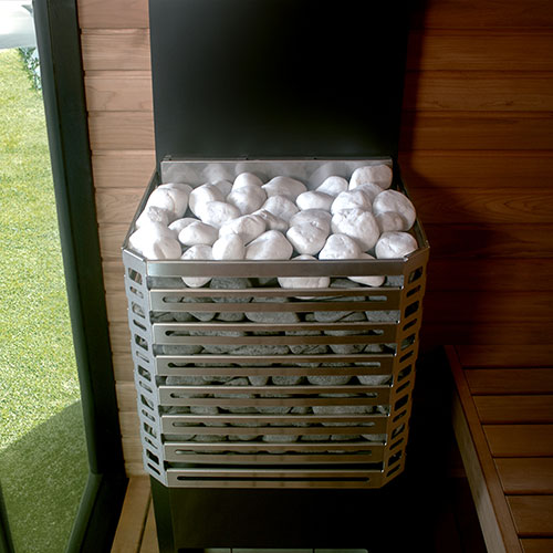 Saunum Air L 15 Sauna Heater w/ Climate Equalizer (15.2kW - Stainless - 240V)