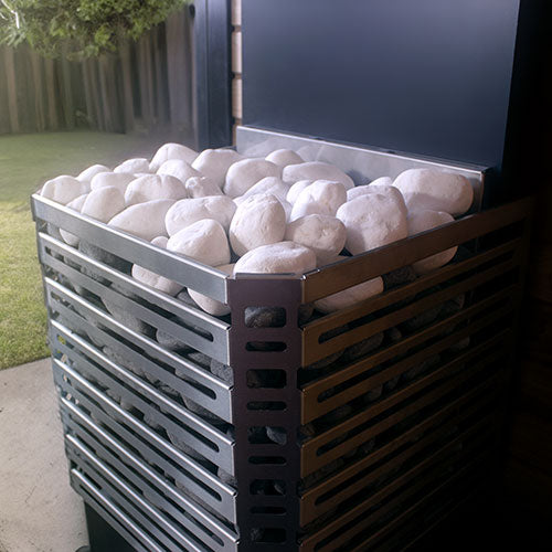 Saunum Air L 15 Sauna Heater w/ Climate Equalizer (15.2kW - Stainless - 240V)