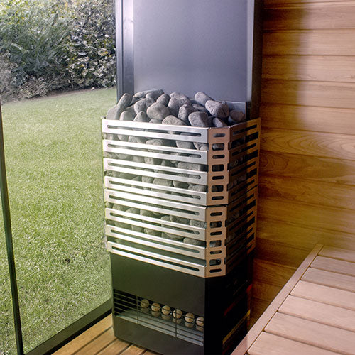 Saunum Air 5 Sauna Heater w/ Climate Equalizer (4.8kW - Stainless - 240V)