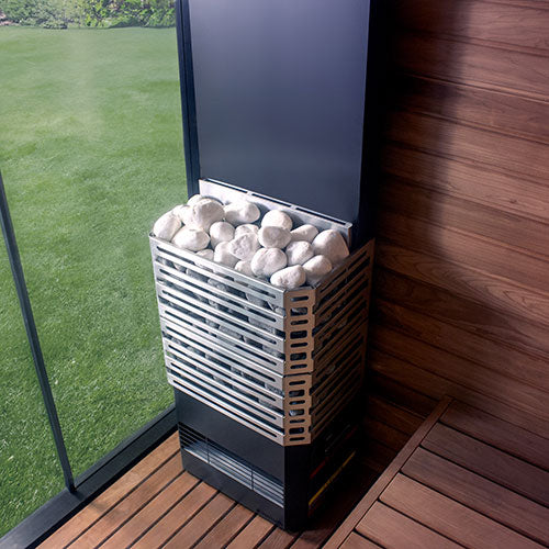 Saunum Air 5 Sauna Heater w/ Climate Equalizer (4.8kW - Stainless - 240V)