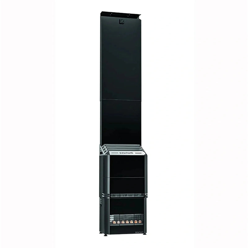 Saunum Air 7 Sauna Heater w/ Climate Equalizer (6.4kW - Black - 240V)