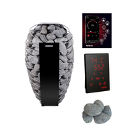 Harvia Spirit SP80E Sauna Heater Package (8.0kW Electric Heater + Control Unit + Stones)