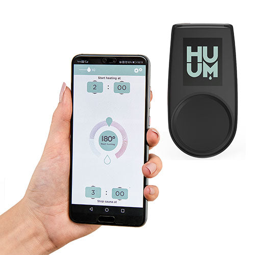 HUUM UKU Wi-Fi Sauna Control Unit (3 Colors) - Digital On/Off, Time & Temperature Control