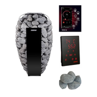 Harvia Spirit SP90E Sauna Heater Package (9.0kW Electric Heater + Control Unit + Stones)