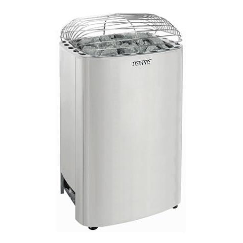 Harvia Club K10G Sauna Heater Package (10.0kW Stainless Steel 208V Heater + Control Unit + Stones)