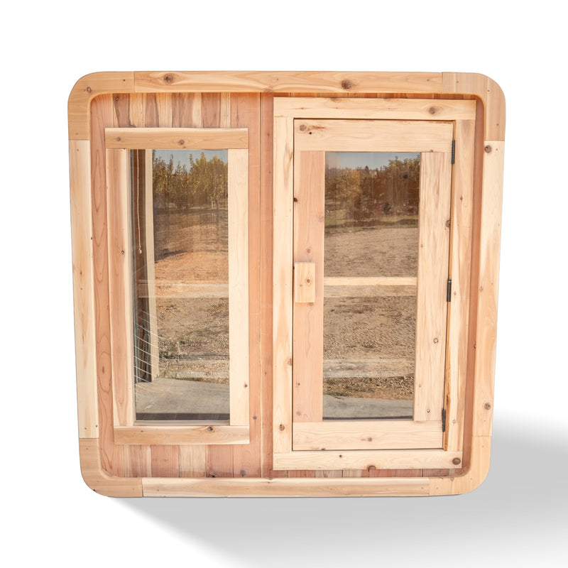 The Erik 4-Person Outdoor Sauna Pod