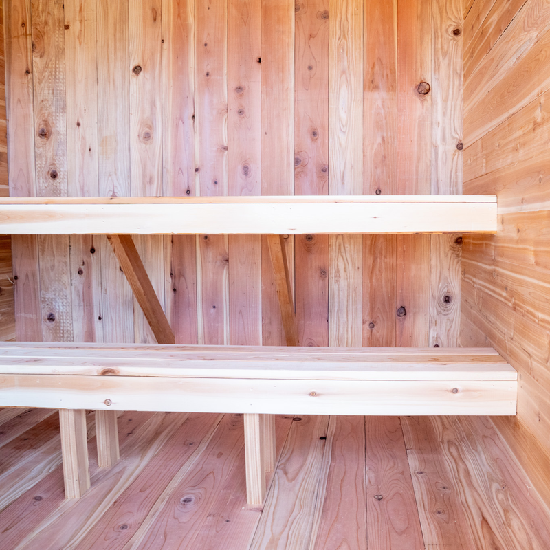 The Erik 4-Person Outdoor Sauna Pod