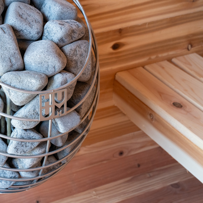 The Erik 4-Person Outdoor Sauna Pod