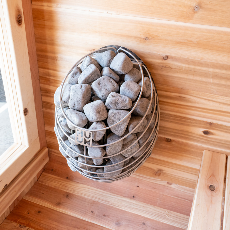 The Erik 4-Person Outdoor Sauna Pod