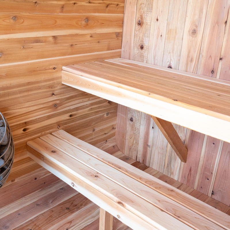 The Erik 4-Person Outdoor Sauna Pod