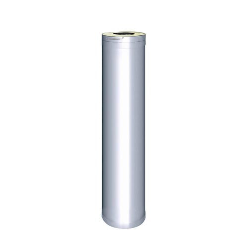 Sauna Wood Stove Chimney Extension, 1000mm, Stainless Steel