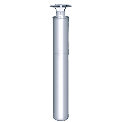 Sauna Wood Stove Chimney Kit, 1500mm, Stainless Steel