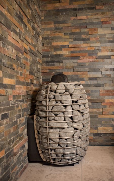 HUUM Hive Wood 17 LS Wood-Burning Sauna Stove w/ Firebox Extension (17.0kW)