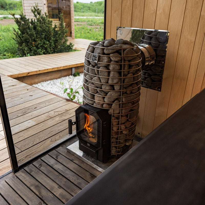 HUUM Hive Flow Mini Wood-Burning Sauna Stove (8.5kW)