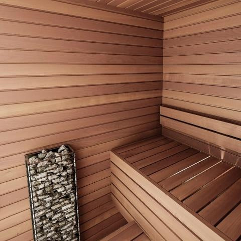 HUUM Cliff Mini 4 Sauna Heater Package (3.5kW Electric Heater + Control Unit + Stones)