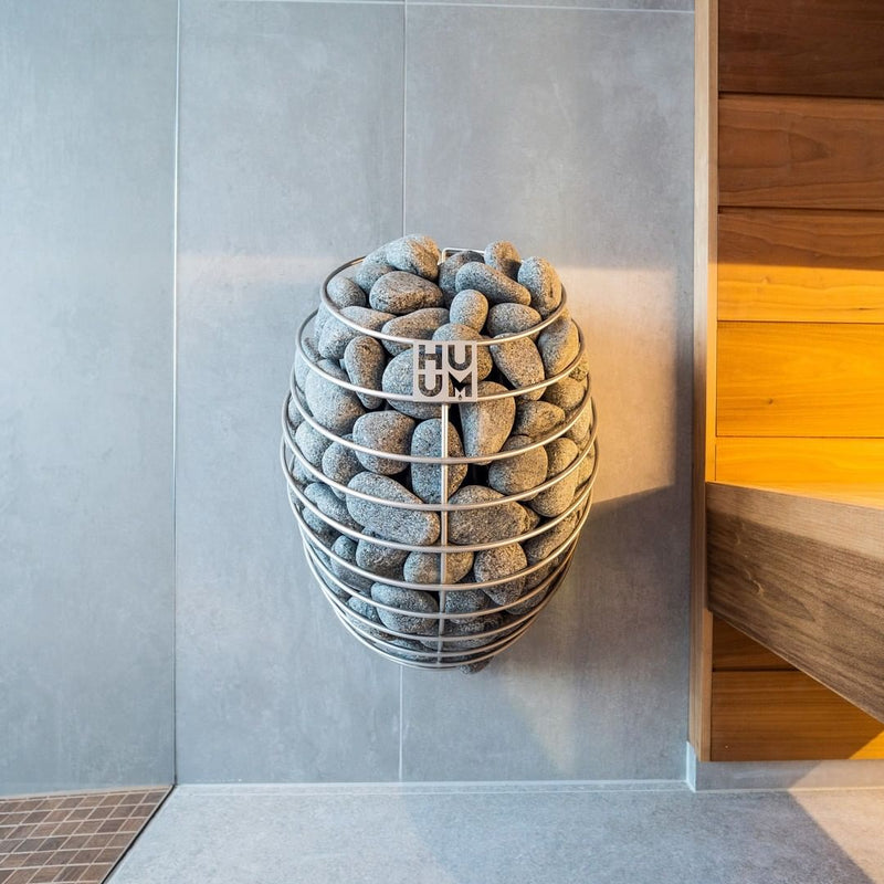 HUUM Drop 7.5 Sauna Heater Package (7.5kW Electric Heater + Control Unit + Stones)
