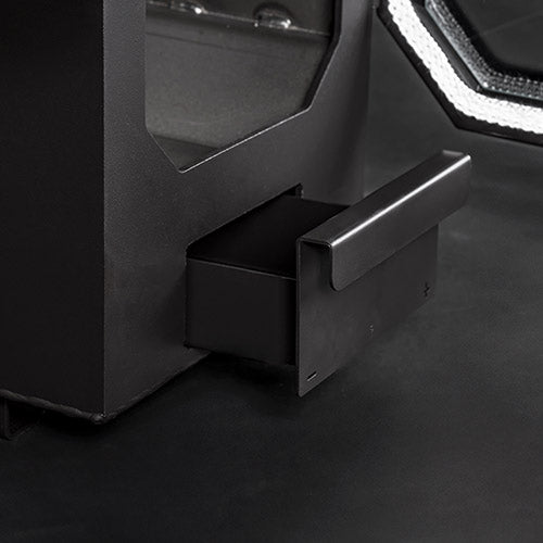 HUUM Hive Flow LS Wood-Burning Sauna Stove w/ Firebox Extension (9.8kW)