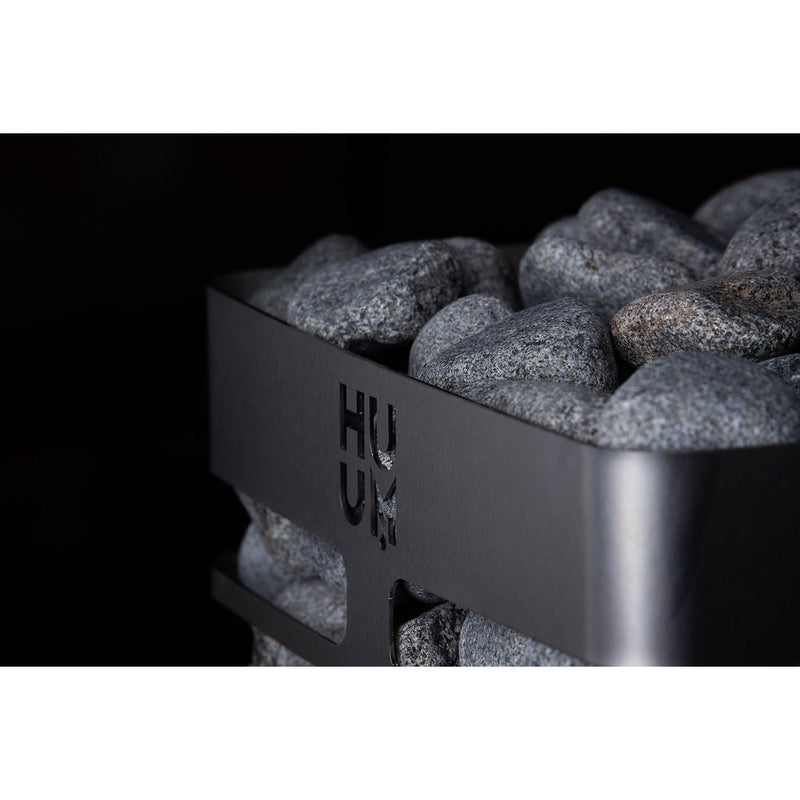 HUUM Steel Mini 4 Sauna Heater Package (3.5kW Heater + Control Unit + Stones)