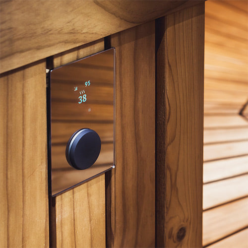 HUUM UKU Wi-Fi Sauna Control Unit (Mirror) - Digital On/Off, Time & Temperature Control