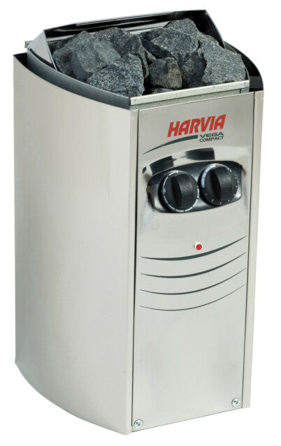 Harvia Vega 1.7 Sauna Heater w/ Built-In Controls (1.7kW - Standard 120V Outlet)